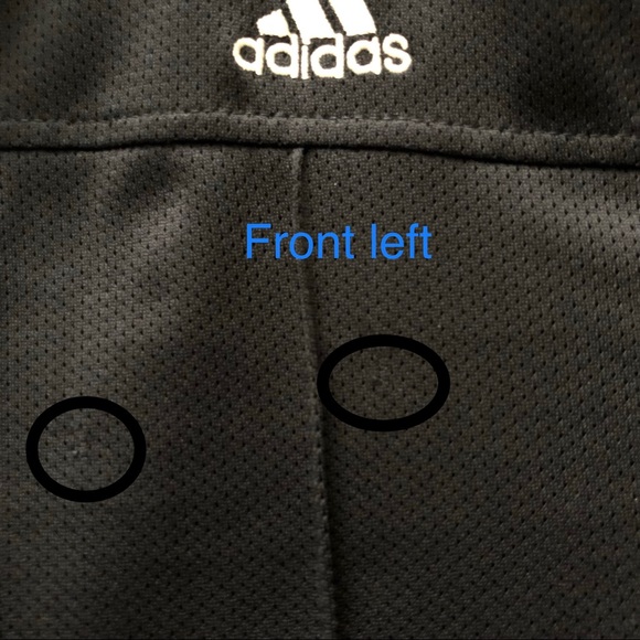 ADIDAS- NAVY BLUE TRACK JACKET - Picture 7 of 8